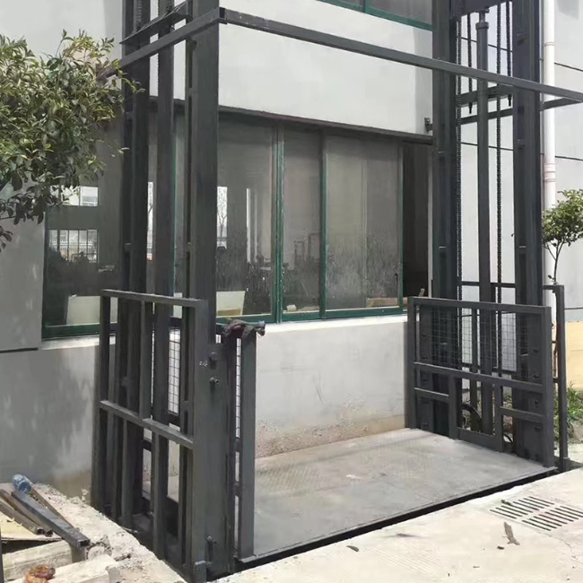 辉南5吨室外升降货梯
